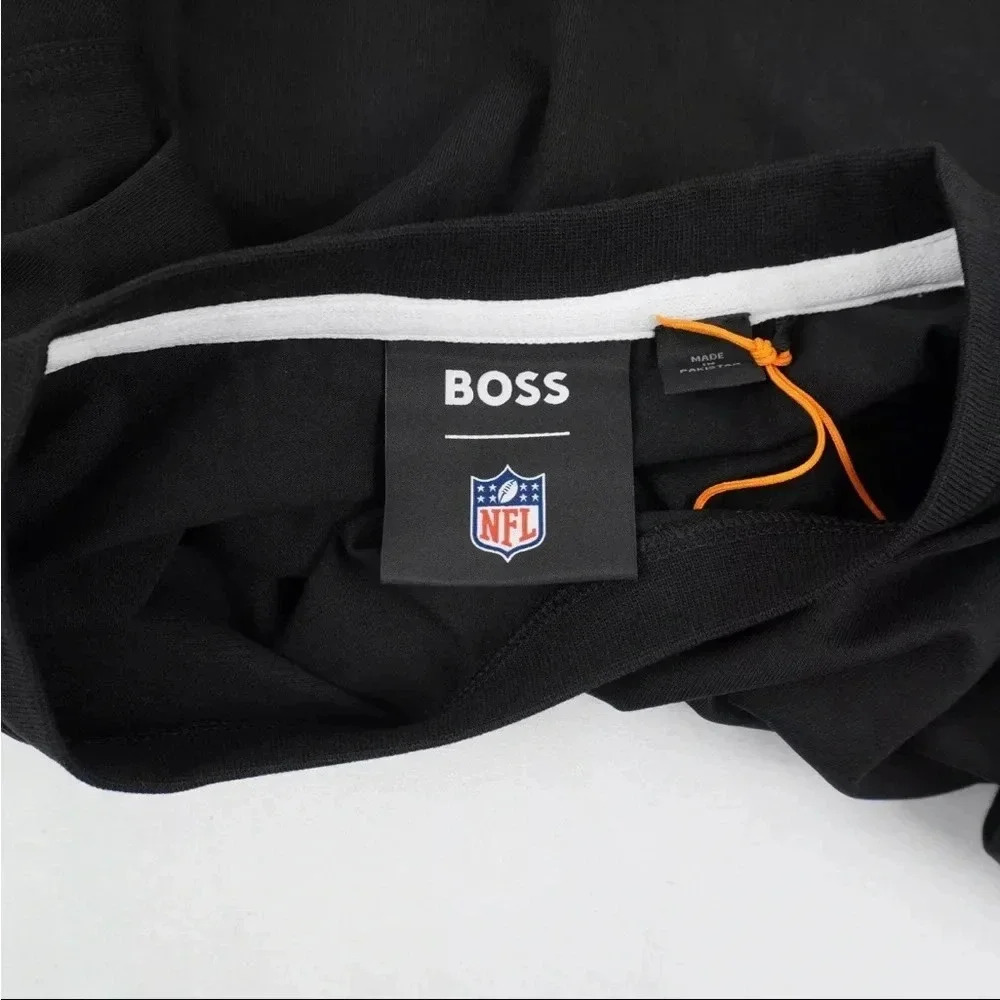 BOSS X NFL Las Vegas Raiders T-Shirts In Black - Picture 2 of 11
